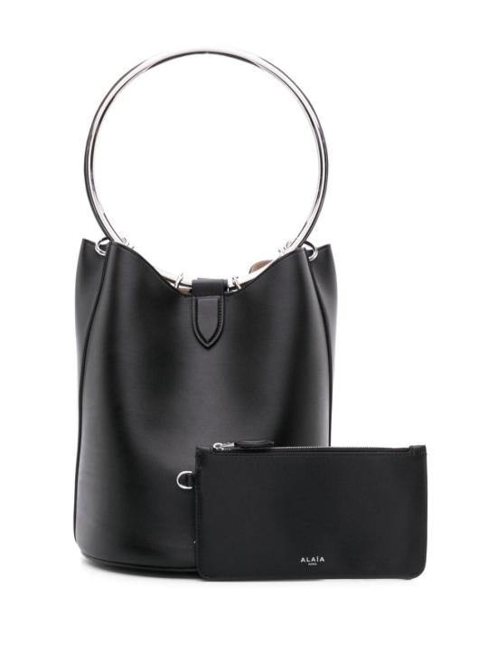 24FW 알라이아 토트백 AA1S02825CA515 999 Black - ALAIA