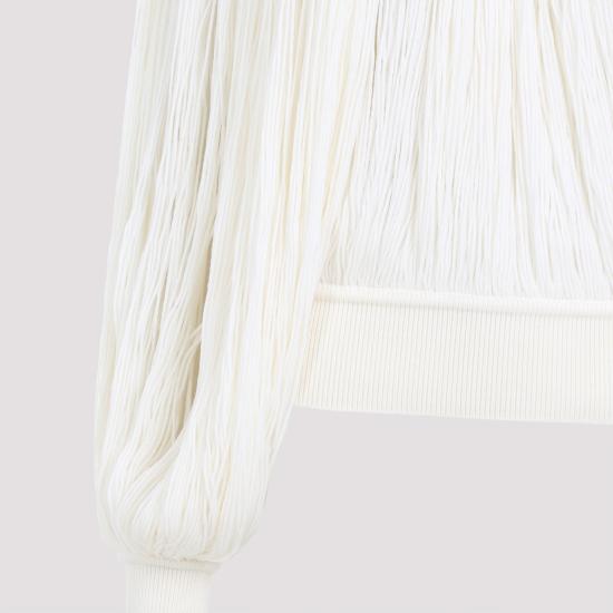 25SS 알라이아 스웨터 AA9S03076M902 020 WHITE - ALAIA