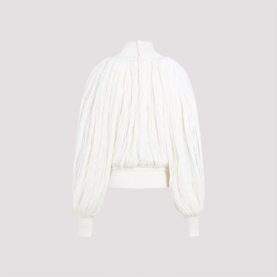 25SS 알라이아 스웨터 AA9S03076M902 020 WHITE - ALAIA