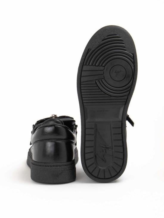 25SS 쥬세페자노티 스니커즈 RU40019REDORONERO Black - GIUSEPPE ZANOTTI