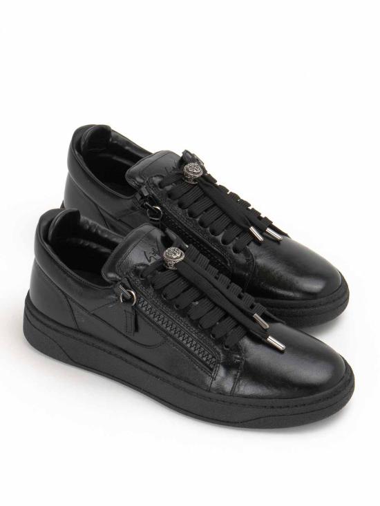 25SS 쥬세페자노티 스니커즈 RU40019REDORONERO Black - GIUSEPPE ZANOTTI