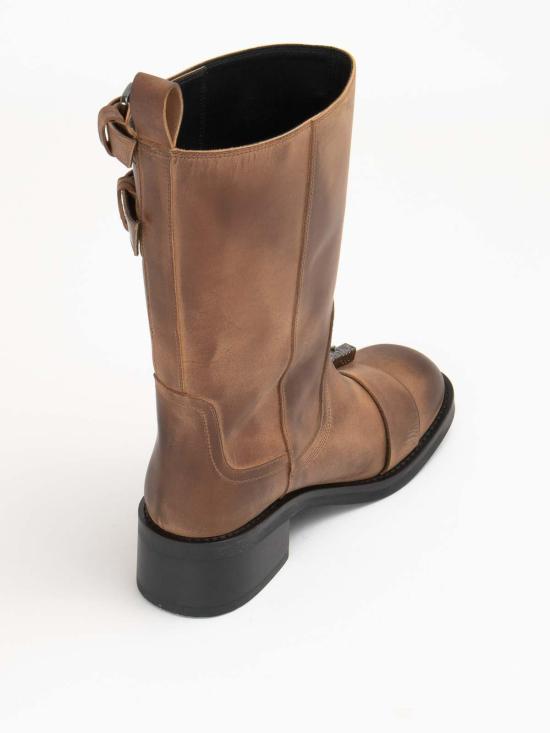  모스키노 부츠 MA26055G1LMG020X Brown - MOSCHINO