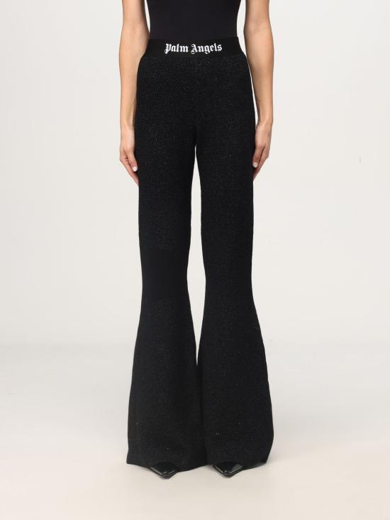 25FW 팜앤젤스 플레어 팬츠 PWHG021F24KNI0011010 Black