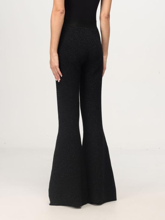 25FW 팜앤젤스 플레어 팬츠 PWHG021F24KNI0011010 Black - PALM ANGELS