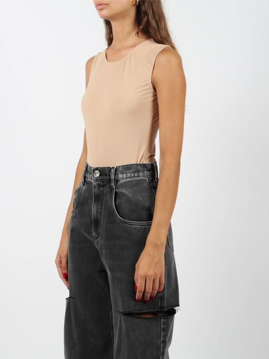 24FW 마르지엘라 민소매 티셔츠 S51NA0065S20518 121 Nude - MAISON MARGIELA