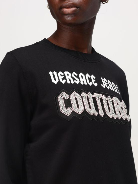 24FW 베르사체 스웨터 77HAIC02CF00C 899 Black - VERSACE