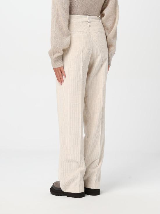 24FW 브루넬로 쿠치넬리 팬츠 MD576P8699 C058 Ivory - BRUNELLO CUCINELLI