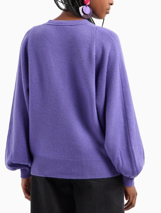 24FW 엠포리오 아르마니 스웨터 6D2MT52M26Z0844 PURPLE - EMPORIO ARMANI