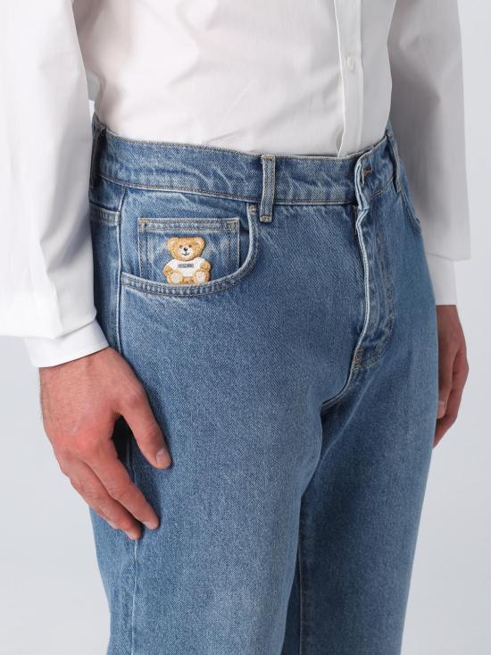 25FW 모스키노 데님 팬츠 03497022 0288 Denim - MOSCHINO