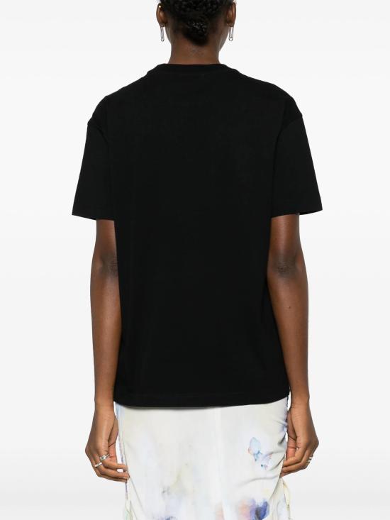  오프화이트 반팔 티셔츠 OWAA089C99JER003 1001 BLACK WHITE - OFF WHITE