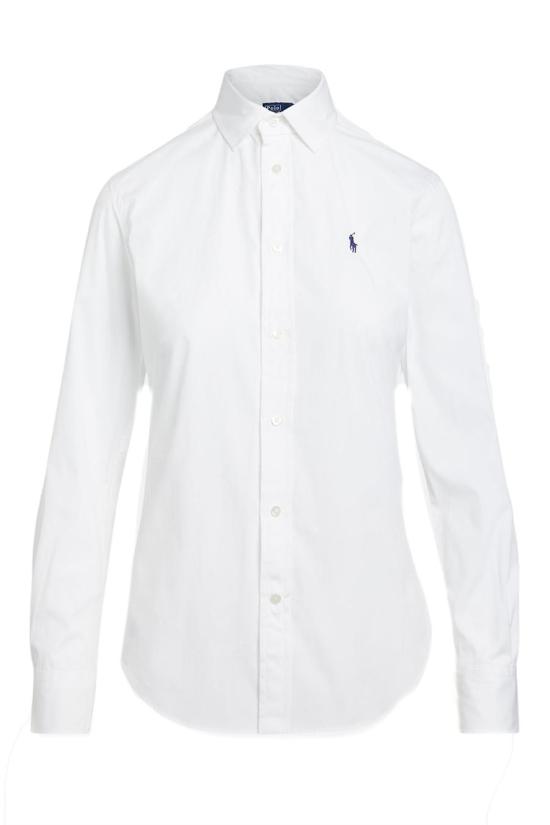 24FW 폴로 랄프로렌 셔츠 211891376001 WHITE