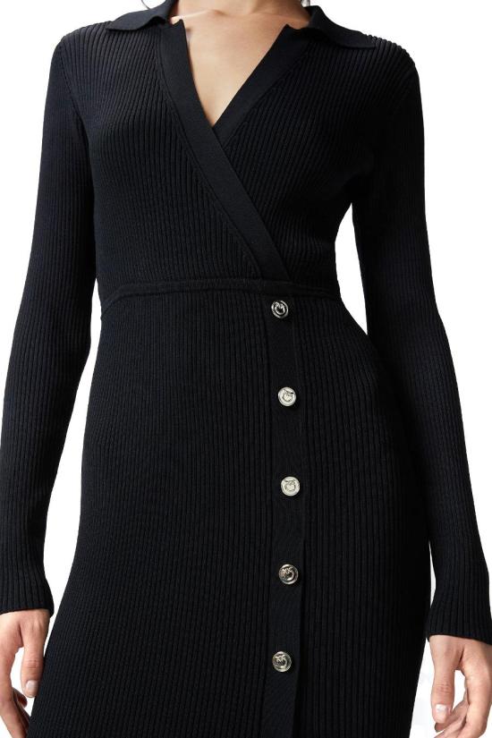 24FW 핑코 롱 원피스 104033A239Z99 BLACK - PINKO