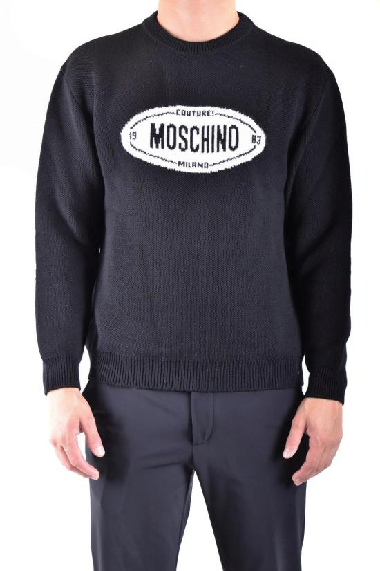 24FW 모스키노 스웨터 A0901 70000555 BLACK - MOSCHINO