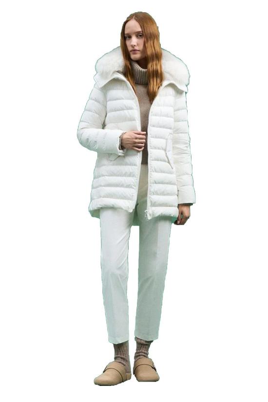 24FW 페트레이 ITOKA ML FUR 패딩  PED4017 01190986BIA WHITE - PEUTEREY