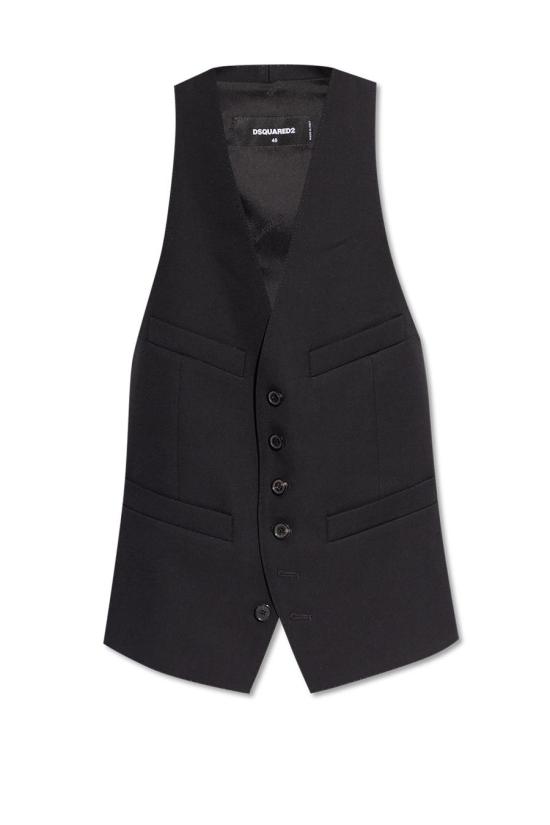 24FW 디스퀘어드2 베스트 S75FB0163 S78136900 BLACK