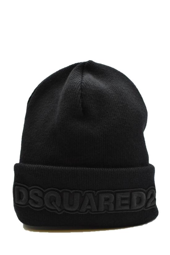 24FW 디스퀘어드2 비니 KNM0001 15040001M084 BLACK - DSQUARED2