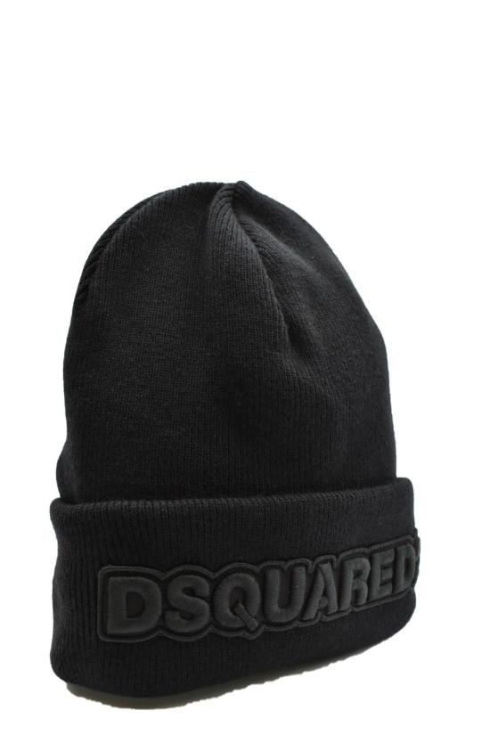 24FW 디스퀘어드2 비니 KNM0001 15040001M084 BLACK - DSQUARED2