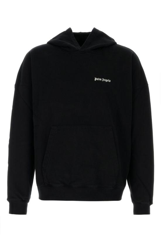 24FW 팜앤젤스 후드 티셔츠 PMBB153C99FLE0021003 Black