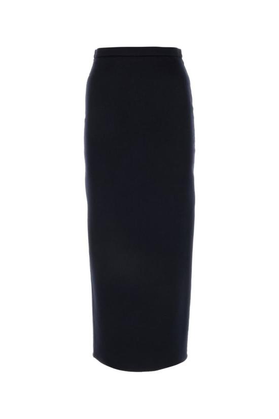 24FW 막스마라 롱 스커트 2421106073600 005 BLUE MARINE