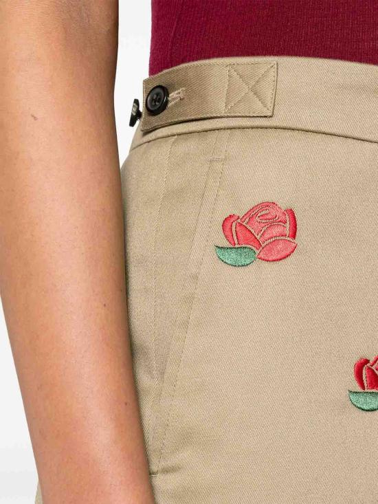  톰브라운 스트레이트 팬츠 FTC496EE1135275 Camel - THOM BROWNE