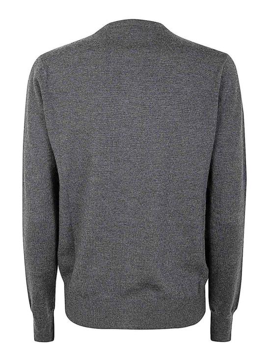  파비아나 필리피 크리스털 장식 가디건 MAD214F377I9318186 Grey - FABIANA FILIPPI