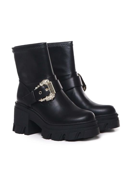  베르사체 소피 앵클 부츠 77VA3S8071570899 Black - VERSACE