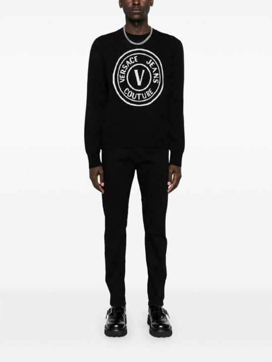  베르사체 데님 팬츠 77GAB5D0CDW00909 Black - VERSACE