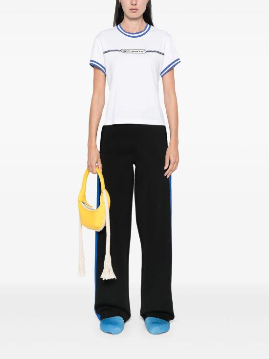  오프화이트 반팔 티셔츠 OWAA112F24JER0020110 White - OFF WHITE