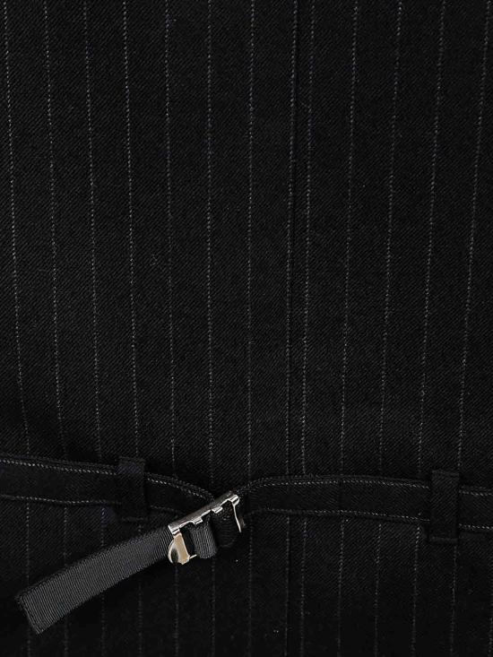  사카이 스트레이트 팬츠 2407414 Black - SACAI