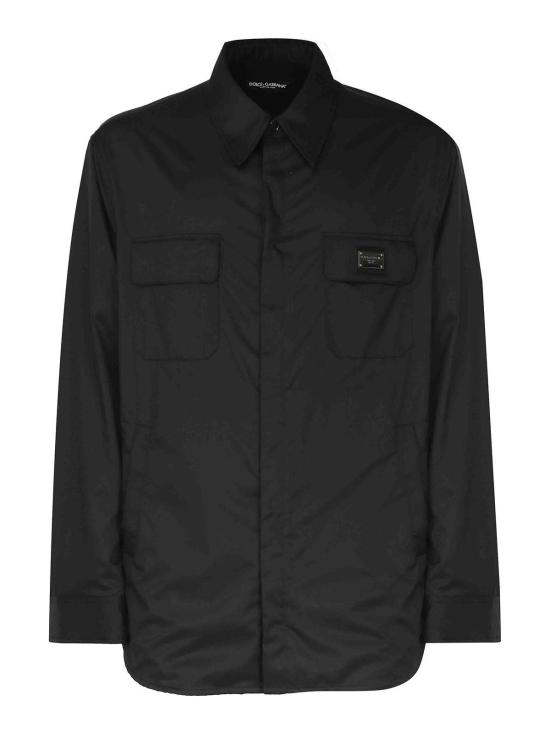 25FW 돌체앤가바나 긴팔 셔츠 G5KI7TGG731N0000 Black