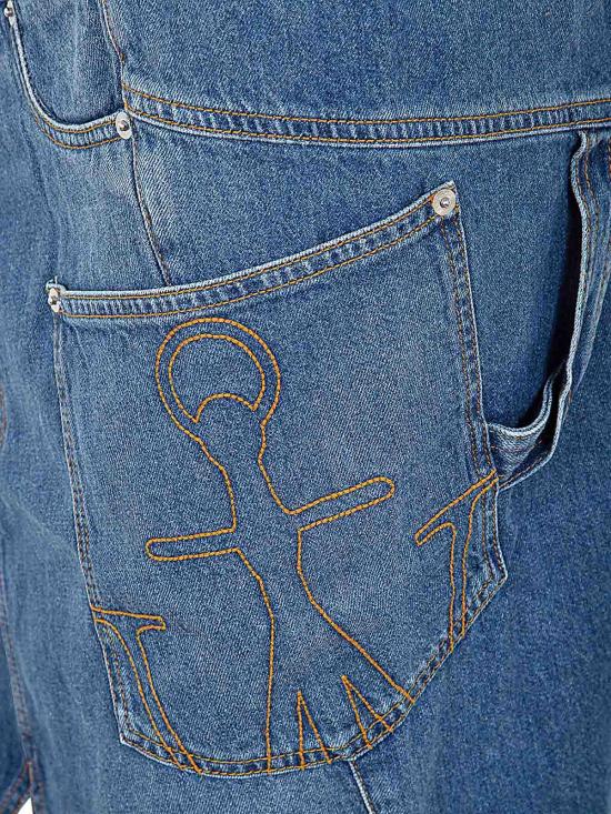  JW앤더슨 데님 스커트 DK0023PG1164804 Blue - JW ANDERSON