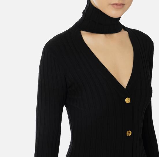  엘리자베타프랜치 미디 원피스 AM91S46E2 110 Black - ELISABETTA FRANCHI