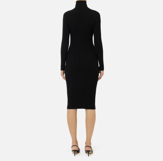  엘리자베타프랜치 미디 원피스 AM91S46E2 110 Black - ELISABETTA FRANCHI