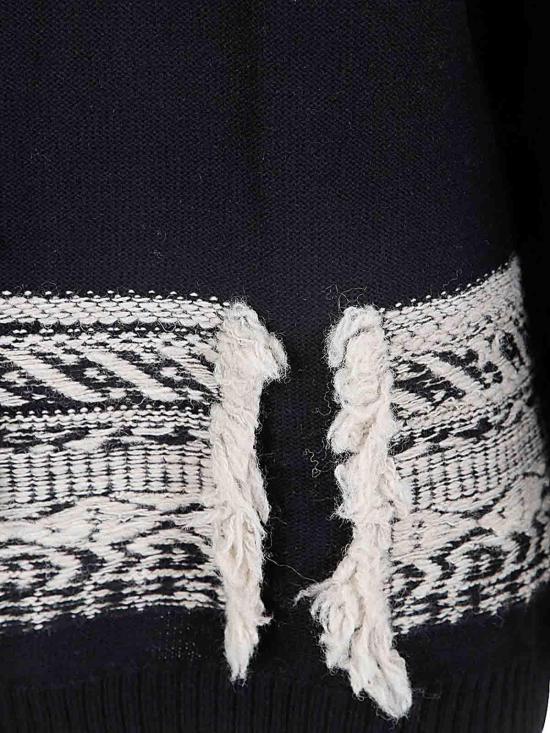  와이즈 요지 야마모토 스웨터 YBK866822 Black - Y’S YOHJI YAMAMOTO