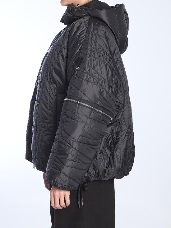 24FW MONCLER WILLOW SMITH 숏패딩 1A00004 BLACK - MONCLER X WILLOW SMITH