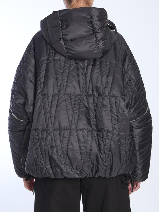 24FW MONCLER WILLOW SMITH 숏패딩 1A00004 BLACK - MONCLER X WILLOW SMITH