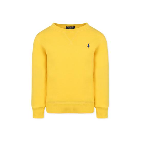 25SS [키즈] 랄프 로렌 트레이닝 상의 799359041 CANARY YELLOW C7318