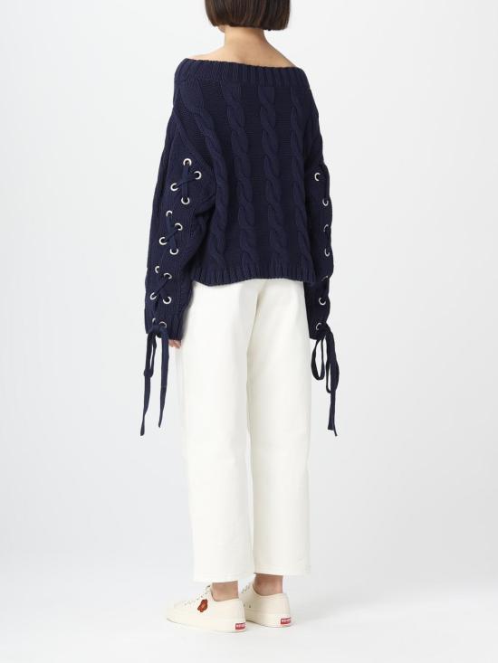  겐조 스웨터 FD52PU3513AB 77 Blue - KENZO