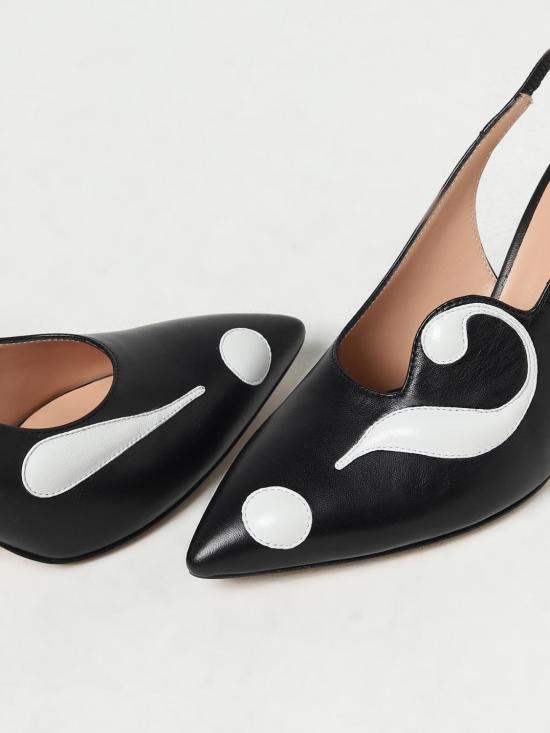  모스키노 뮬/슬리퍼 MA10687C0IM1A 00A Black - MOSCHINO