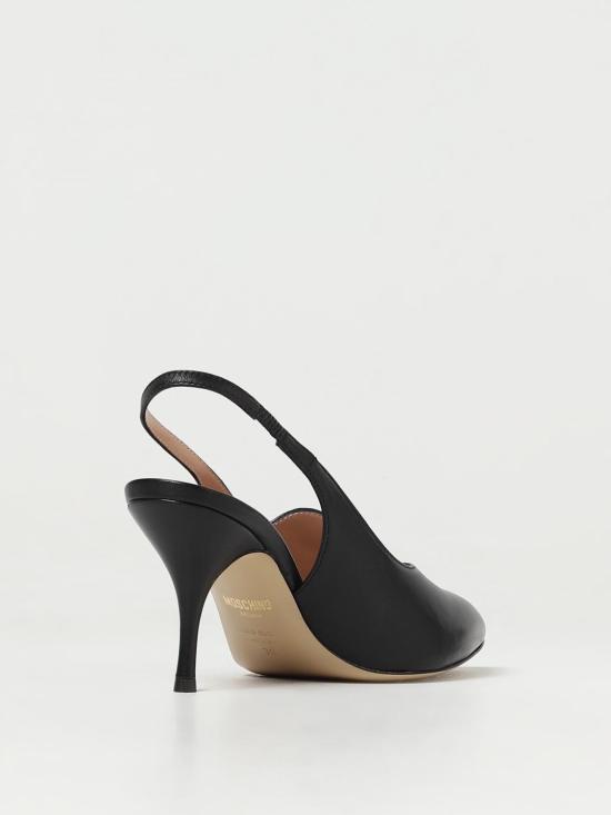  모스키노 뮬/슬리퍼 MA10687C0IM1A 00A Black - MOSCHINO