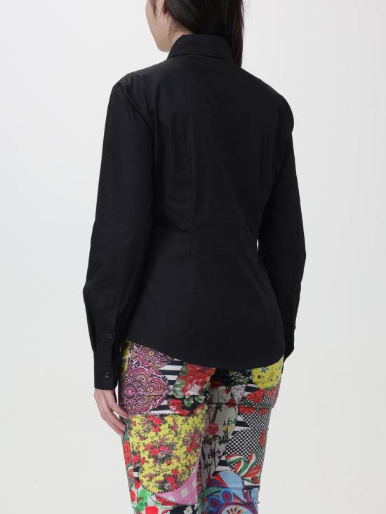 25FW 모스키노 블라우스 02018270 0555 Black - MOSCHINO