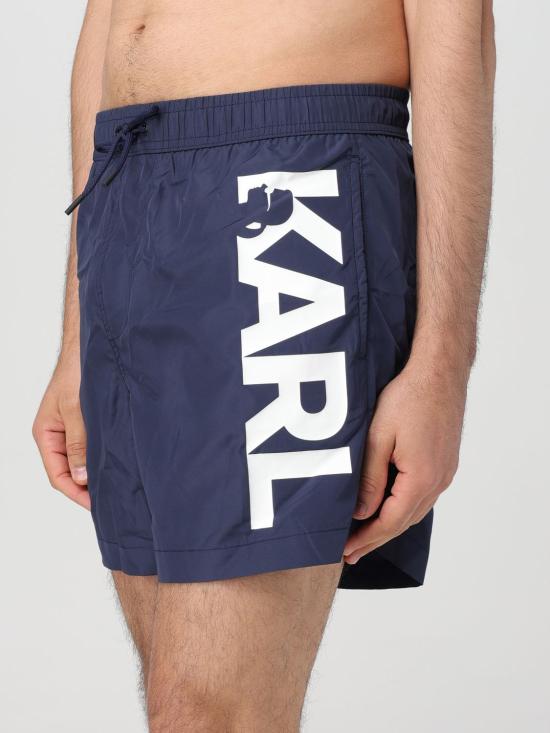25FW 칼라거펠트 스윔팬츠 230M2202 310 Navy - KARL LAGERFELD