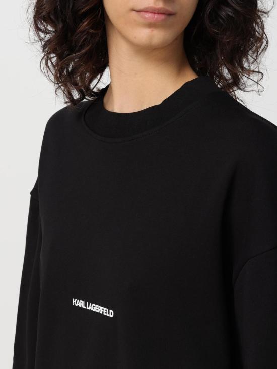 26SS 칼라거펠트 스웨터 211U1800 999 Black - KARL LAGERFELD