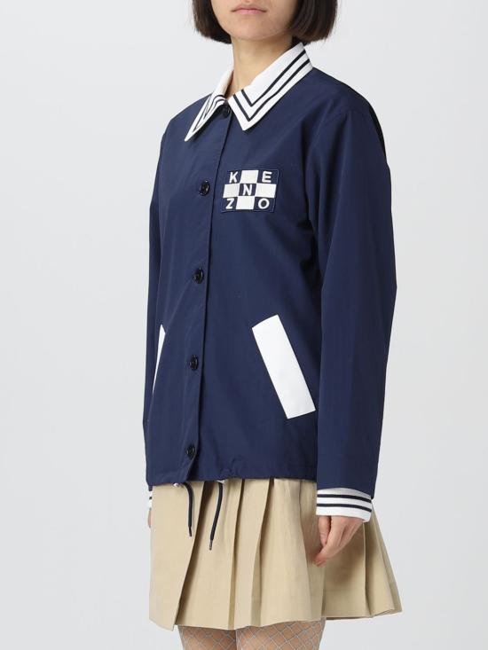  겐조 자켓 FD52BL1629NC 77 Blue - KENZO