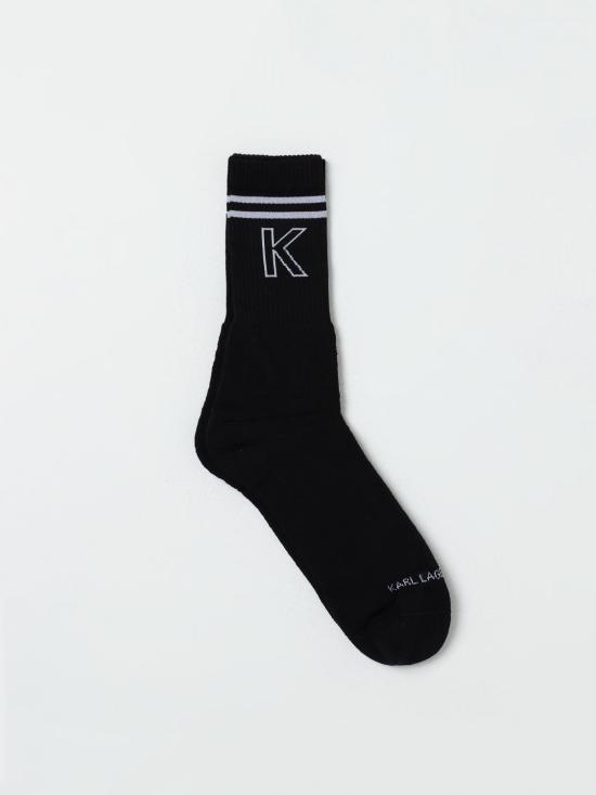 25FW 칼라거펠트 양말 805506501101 Black