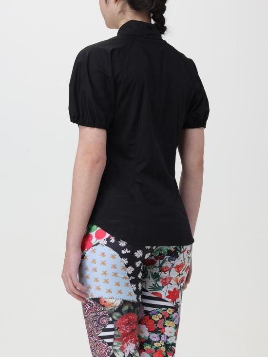 25FW 모스키노 블라우스 02068270 0555 Black - MOSCHINO