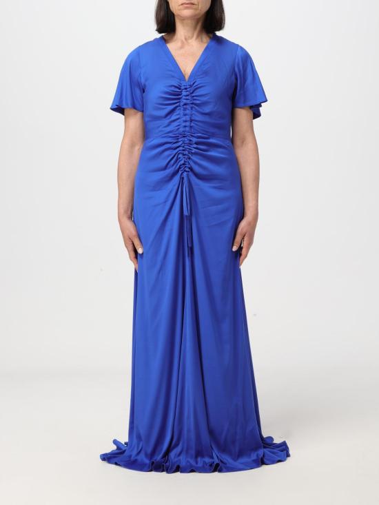  칼라거펠트 롱 원피스 241W1312 172 Blue