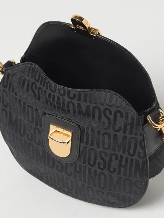 25FW 모스키노 숄더백 74058268 1555 Black - MOSCHINO