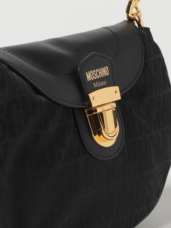 25FW 모스키노 숄더백 74058268 1555 Black - MOSCHINO