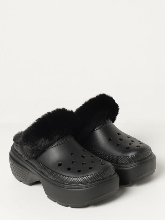 24FW 크록스 뮬/슬리퍼 208546 001 Black - CROCS